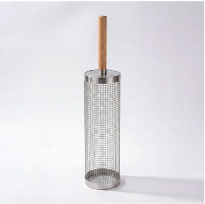 Rolling grill basket