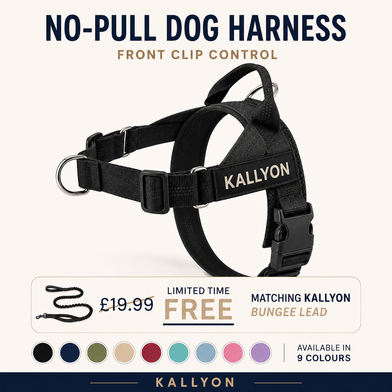 Kallyon No Pull Dog Harness
