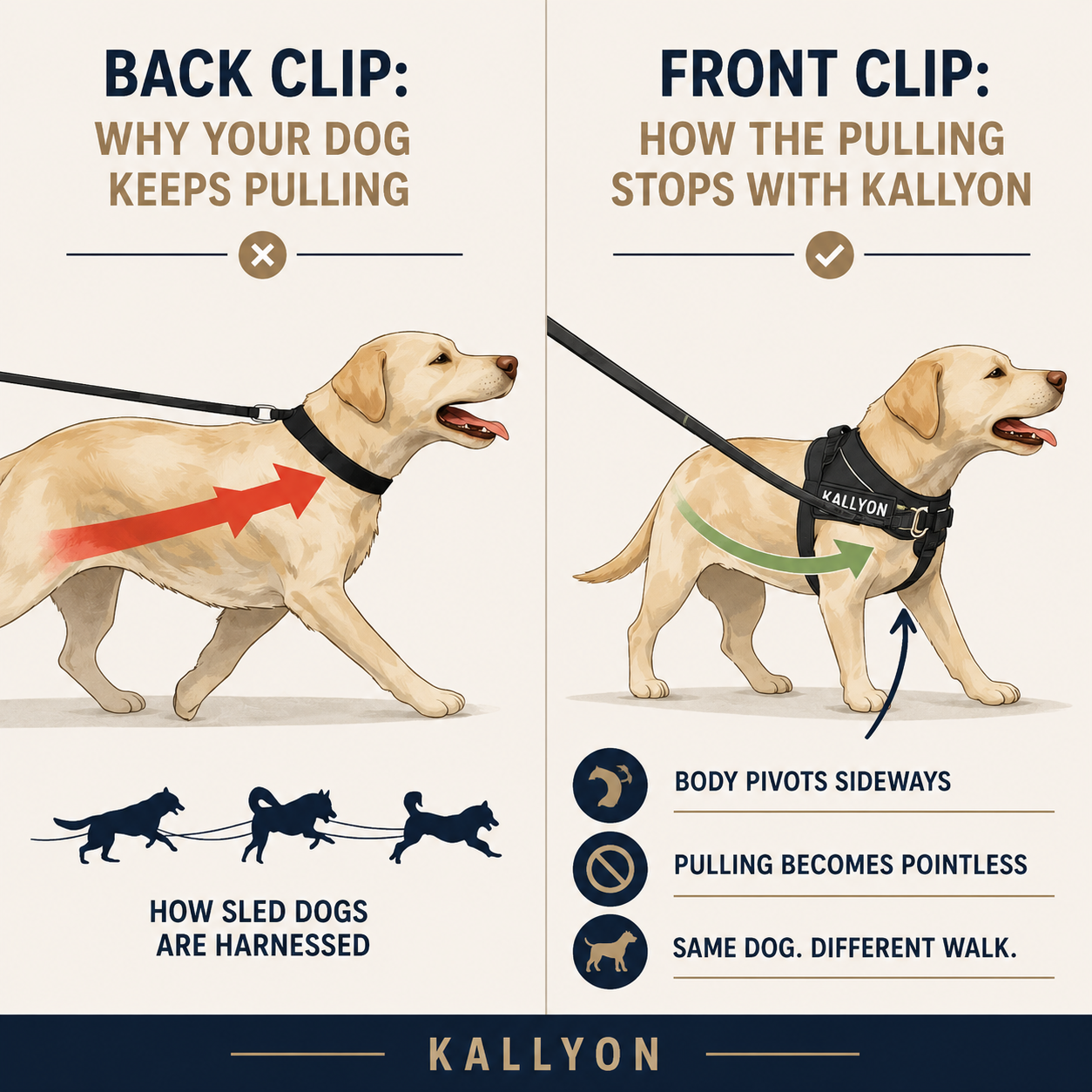 Kallyon No Pull Dog Harness