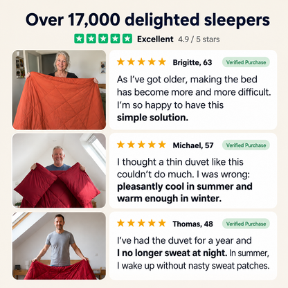 Kallyon® Duvet – The quick-drying 2-in-1 duvet that makes duvet covers unnecessary.