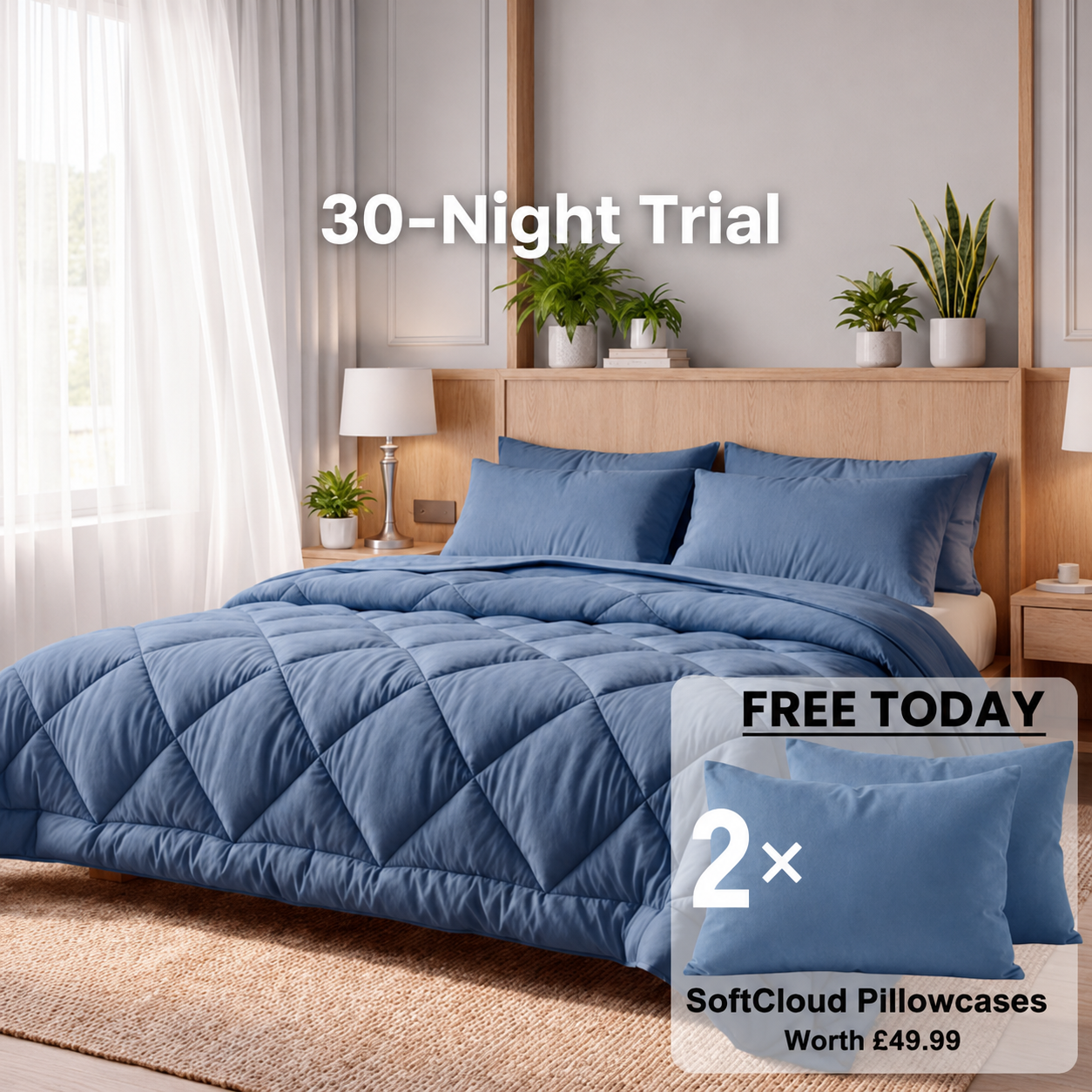 Kallyon® Duvet – The quick-drying 2-in-1 duvet that makes duvet covers unnecessary.