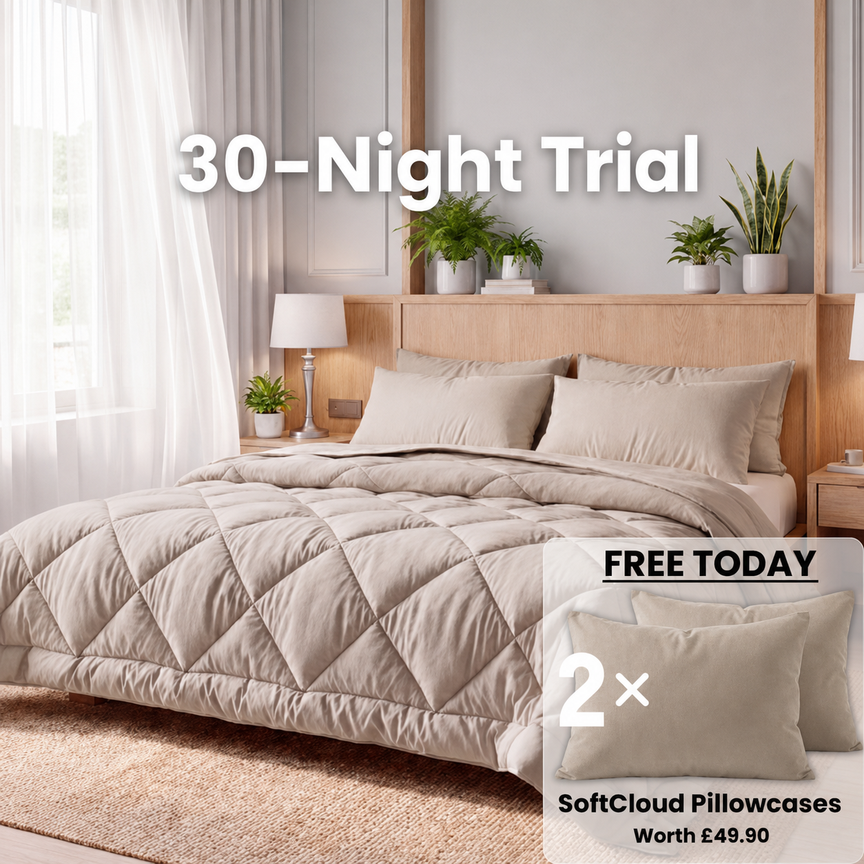 Kallyon® Duvet – The quick-drying 2-in-1 duvet that makes duvet covers unnecessary.