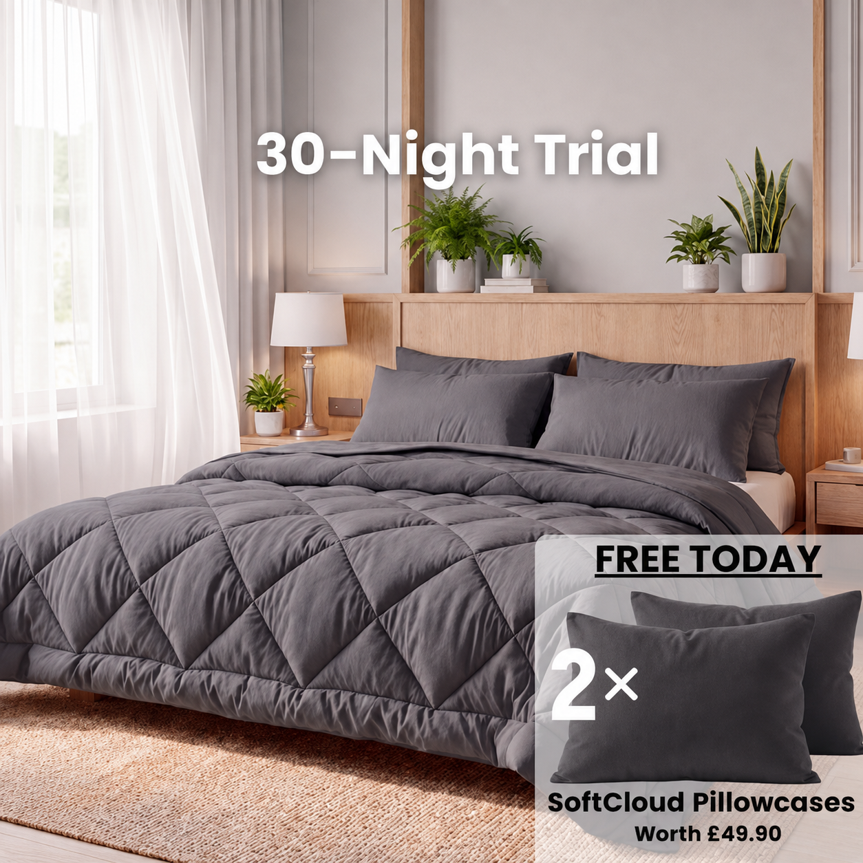Kallyon® Duvet – The quick-drying 2-in-1 duvet that makes duvet covers unnecessary.