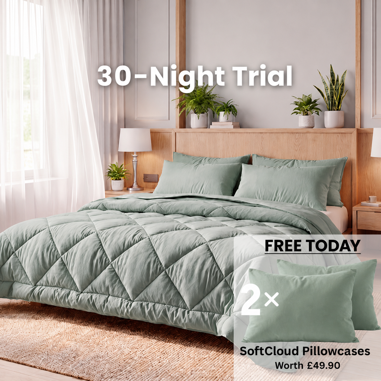 Kallyon® Duvet – The quick-drying 2-in-1 duvet that makes duvet covers unnecessary.